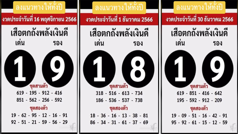  เสือตกถังพลังเงินดี 1 4 66