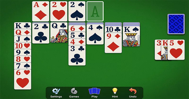 เกมไพ่ solitaire ออนไลน์ - "online solitaire card game"