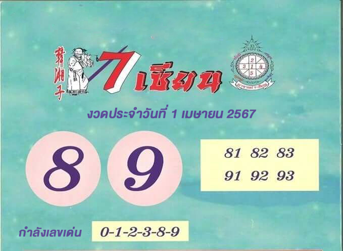 หวยซอง 7 เซียน-''Lucky lottery''