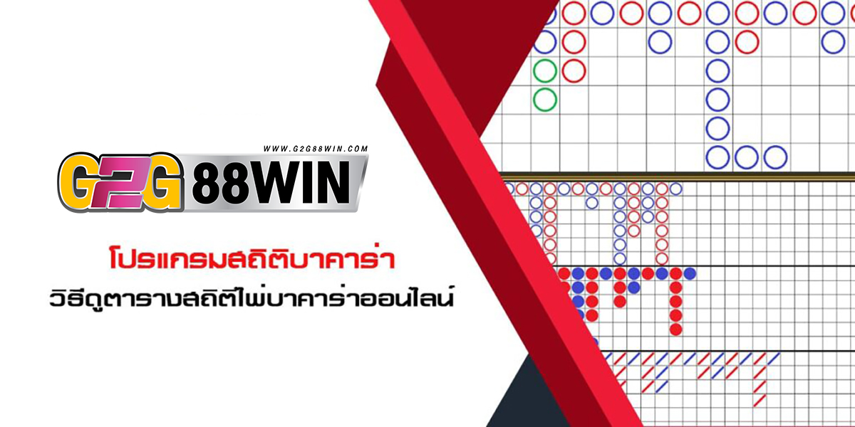 วิธีดูตารางสถิติบาคาร่า -"How to view the baccarat statistics table